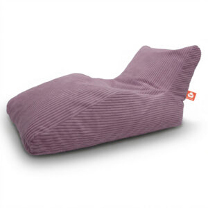 Bali XL Zitzak paars zijkant dikke ribfluweel whoober
